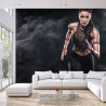 Fototapeta Wysportowana Biegaczka Motywacja 3D