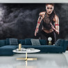 Fototapeta Wysportowana Biegaczka Motywacja 3D
