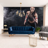 Fototapeta Wysportowana Biegaczka Motywacja 3D