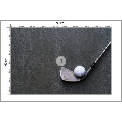 Fototapeta Piłka Golfowa Z Kijem