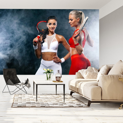 Fototapeta Dwie Tenisistki