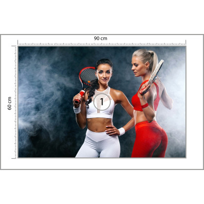 Fototapeta Dwie Tenisistki