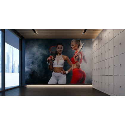 Fototapeta Dwie Tenisistki