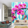 Fototapeta Orchidee Na Tle Desek