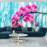 Fototapeta Orchidee Na Tle Desek