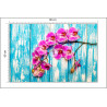 Fototapeta Orchidee Na Tle Desek