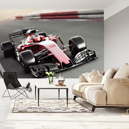 Fototapeta Bolid F1 Na Torze