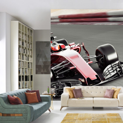 Fototapeta Bolid F1 Na Torze