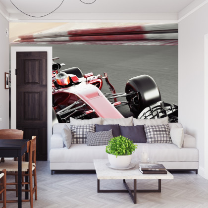 Fototapeta Bolid F1 Na Torze