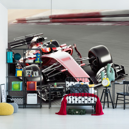 Fototapeta Bolid F1 Na Torze