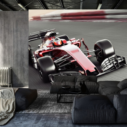 Fototapeta Bolid F1 Na Torze