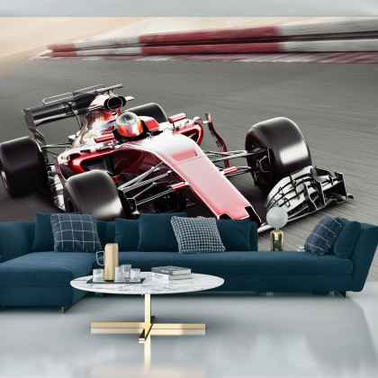 Fototapeta Bolid F1 Na Torze