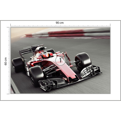 Fototapeta Bolid F1 Na Torze