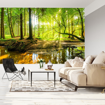 Fototapeta Wiosną W Efekcie 3D