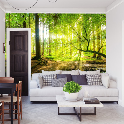 Fototapeta Wiosną W Efekcie 3D