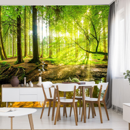 Fototapeta Wiosną W Efekcie 3D