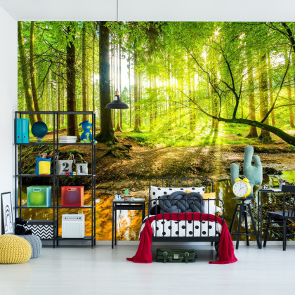 Fototapeta Wiosną W Efekcie 3D