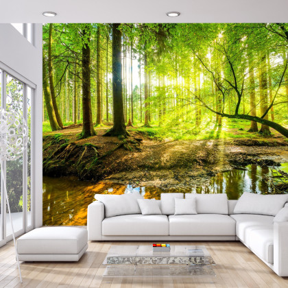 Fototapeta Wiosną W Efekcie 3D
