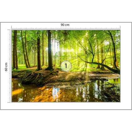 Fototapeta Wiosną W Efekcie 3D