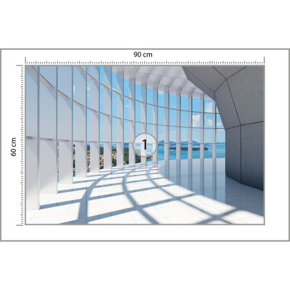 Fototapeta 3D Tunel - Piękny Widok