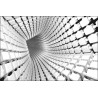 Fototapeta 3D Tunel - Szara