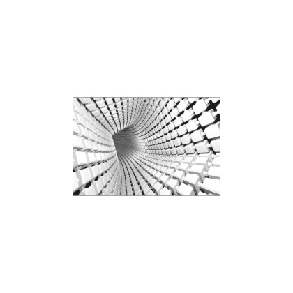 Fototapeta 3D Tunel - Szara