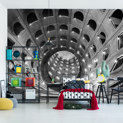 Fototapeta 3D Tunel - Do Salonu