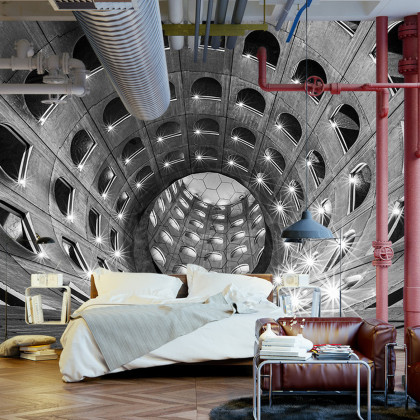 Fototapeta 3D Tunel - Do Salonu