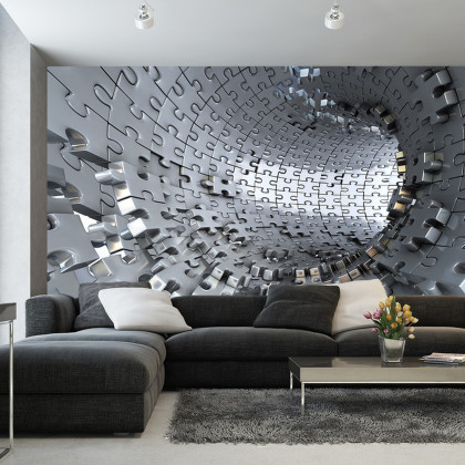Fototapeta 3D Tunel - Puzzle