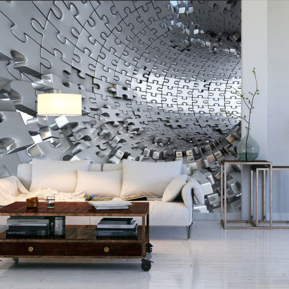 Fototapeta 3D Tunel - Puzzle