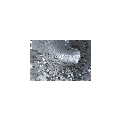 Fototapeta 3D Tunel - Puzzle