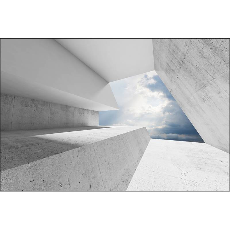 Fototapeta 3D Tunel - Niebo