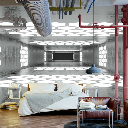 Fototapeta 3D Tunel - Abstrakcja