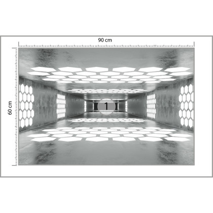 Fototapeta 3D Tunel - Abstrakcja
