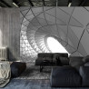 Fototapeta 3D Tunel - Szara