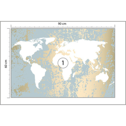 Fototapeta Mapa Świata