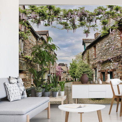 Fototapeta Uliczka 3D