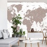 Fototapeta Mapa Świata