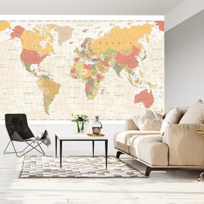 Fototapeta Mapa Świata
