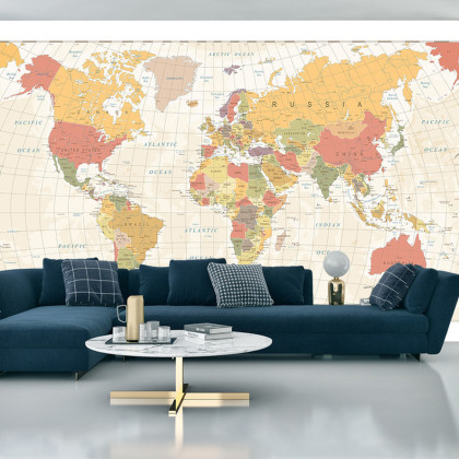 Fototapeta Mapa Świata