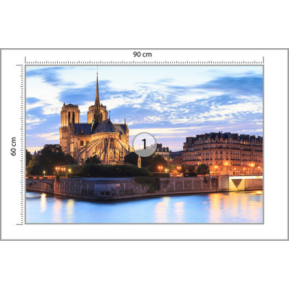 Fototapeta Paryż - Notre Dame