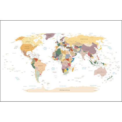 Fototapeta Mapa Świata
