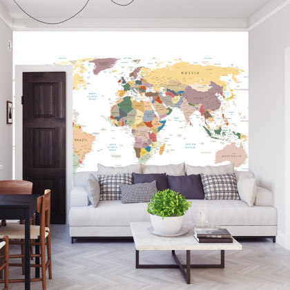 Fototapeta Mapa Świata