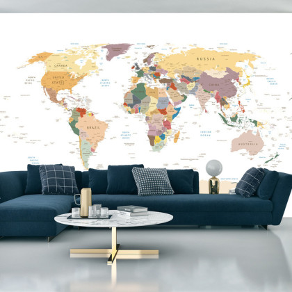 Fototapeta Mapa Świata