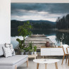 Fototapeta Drewniany Pomost Nad Jeziorem