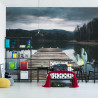 Fototapeta Drewniany Pomost Nad Jeziorem