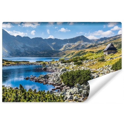 Fototapeta Górskie Jezioro W Dolinie