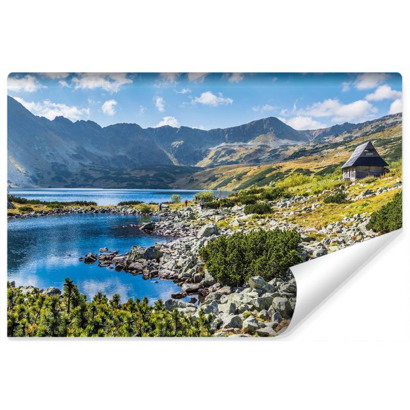 Fototapeta Górskie Jezioro W Dolinie