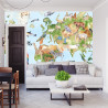 Fototapeta Akwarelowa Mapa Świata