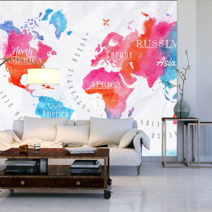Fototapeta Mapa Świata